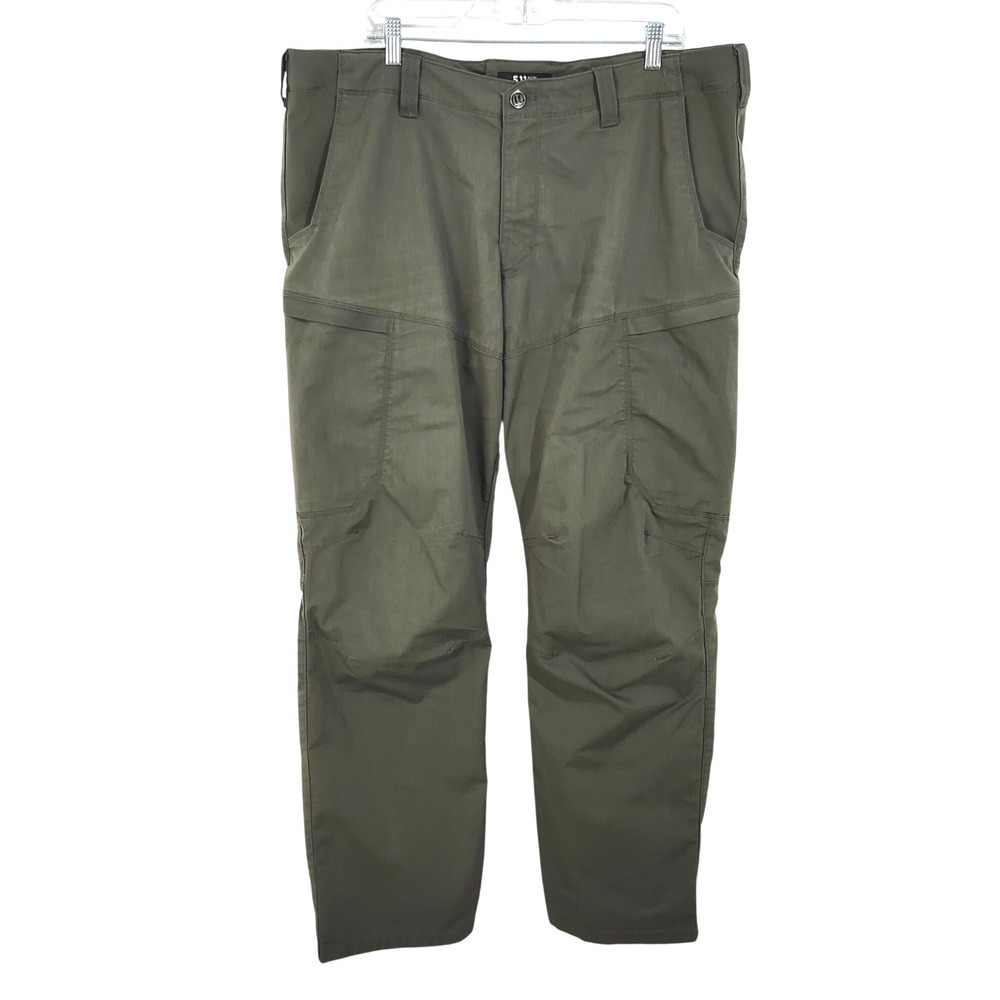 5.11 Tactical Apex Pants Mens 41x32 TDU Green Cargo Flex-Tac‎ 74434-190